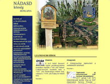 Tablet Screenshot of nadasd.hu